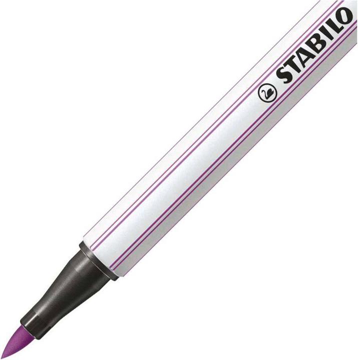 Produktbild STABILO Pen 68 brush Premium-Filzstift (Pflaume, 1 x)