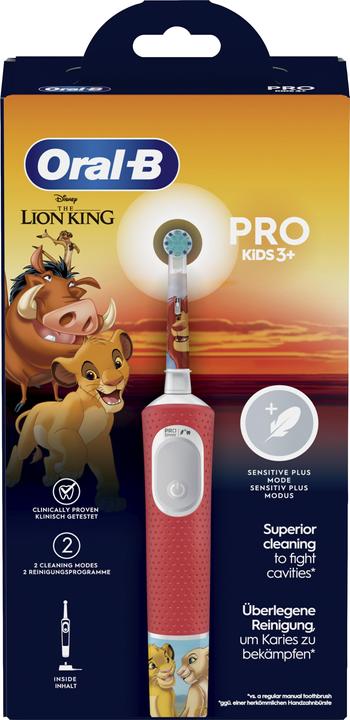 Image du produit Oral-B Pro Kids Le Roi Lion (Brosse à dents oscillo-rotative)
