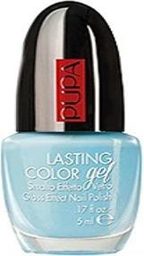 Actual product image Pupa Milano Lasting Color Gel bubble blue (077 Bubble Blue, Gel-Effect Nail Polish)