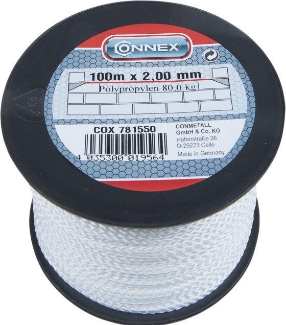 CreaDiva Balloon string for giant balloons 100 metres white - 2mm