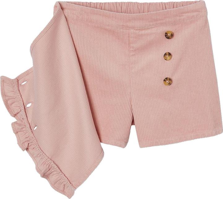 Actual product image Vertbaudet Girls' corduroy trouser skirt in a wrap look (92)