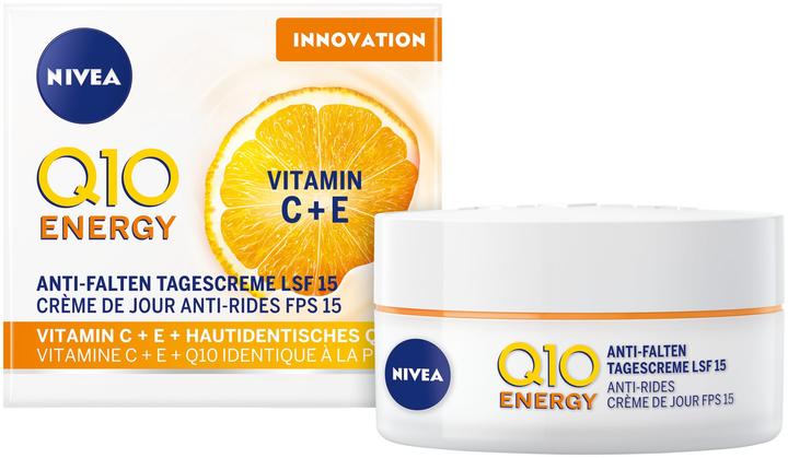 Produktbild NIVEA Q10 Energy Anti-Falten Tagescreme (50 ml, Tagescreme, SPF 15)