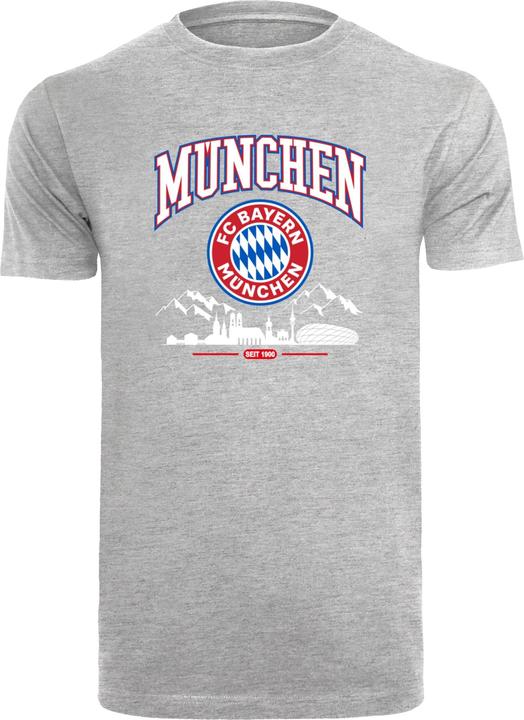 Immagine prodotto FC Bayern München Maglietta FC Bayern Skyline grigia a girocollo - 115513 (4XL)