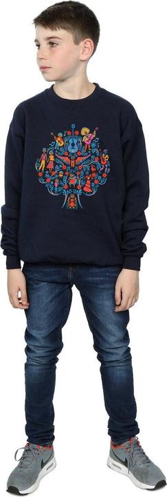 Actual product image Disney Boys Coco Tree Pattern Sweatshirt (128)