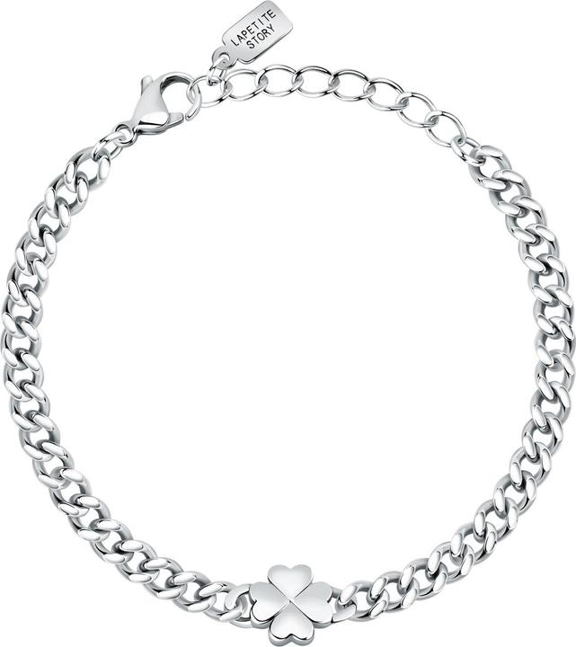 La Petite Story Friendship Leaf Armband (16 cm, Edelstahl)