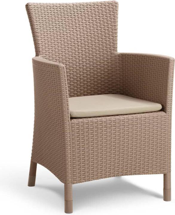 Actual product image Keter Iowa balcony Balcony Set Table: 39x39x43 Chair: 62x60x89 (62 cm)