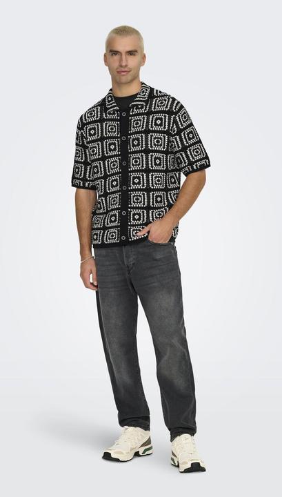Image du produit Only & Sons ONSBART Gestricktes Polo-Hemd Polo (M)