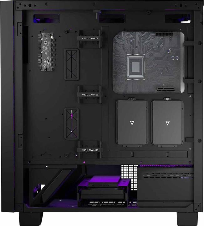 Produktbild Modecom Volcano Perun Apex ARGB czarna (mATX, ATX, ITX, E-ATX)