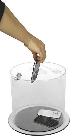 Actual product image kaiserkraft Battery recycling container (12 l)