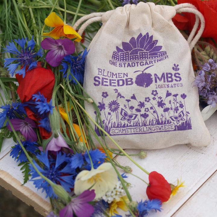 Actual product image Die Stadtgärtner Seed bombs butterfly meadow (Lawn reseed)