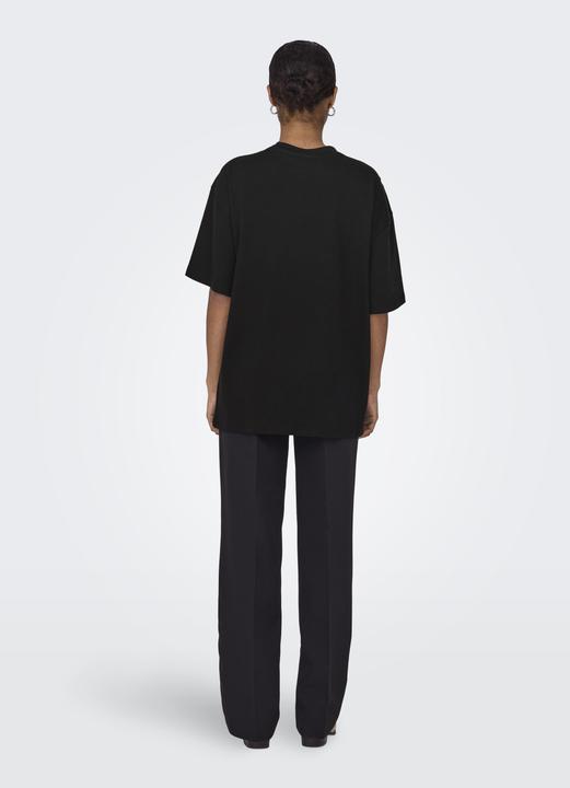 Actual product image Only Regular fit Round neck Low shoulder T-shirt T-shirt (S)
