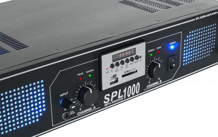 Actual product image Skytec Power amplifier SPL 2000MP3 (Final stage)