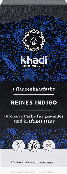 Image du produit Khadi Teinture végétale pour cheveux Indigo pur (Indigo)
