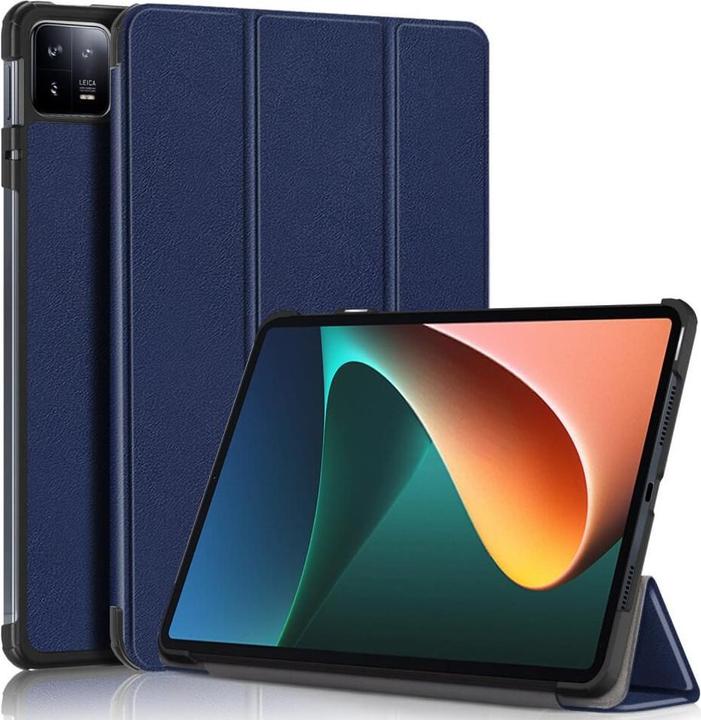 Cover-Discount Xiaomi Pad 6 - Tri-fold Smart Case dark blue (Xiaomi Pad 6, Xiaomi Pad 6 Pro)