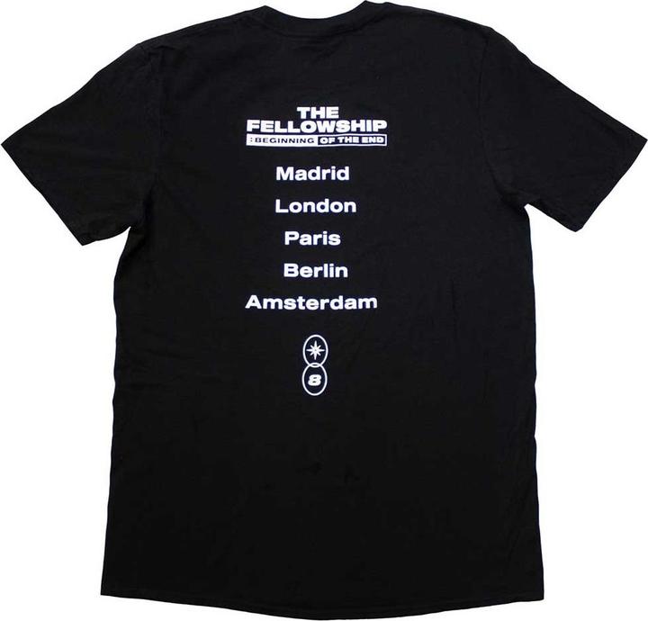 Produktbild ATEEZ Fellowship Tour Euro TShirt Rückseitiger Aufdruck (XL)