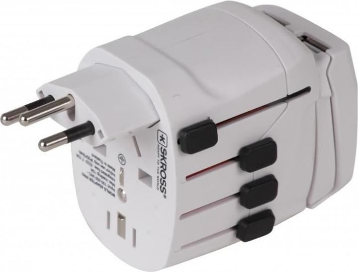 Actual product image Skross World Adapter Pro USB