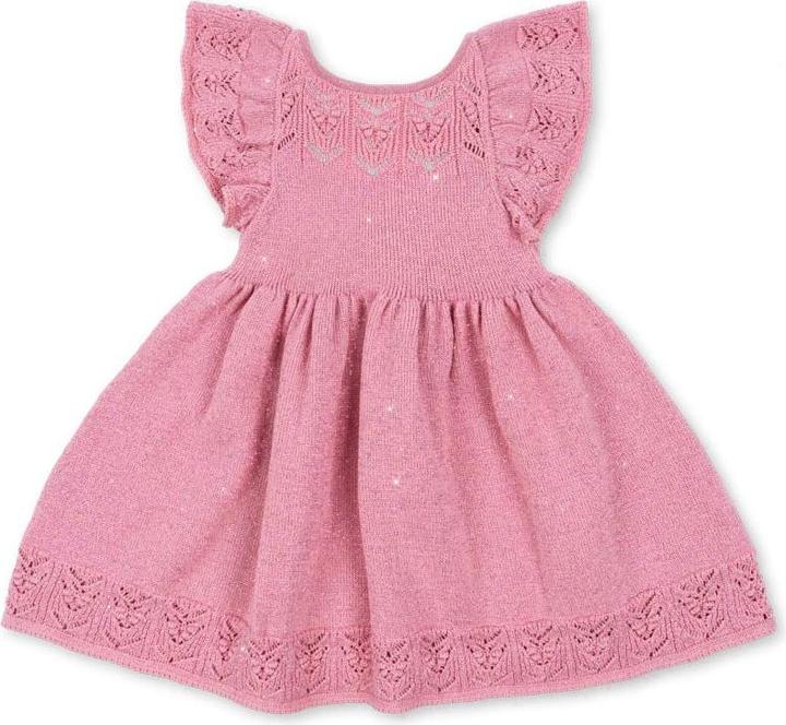 Produktbild Konges Slojd Cabby StrickKleid Powder (134, 140)
