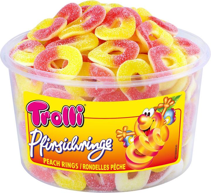 Produktbild Trolli Pfirsichringe (1 Stk., 1200 g)