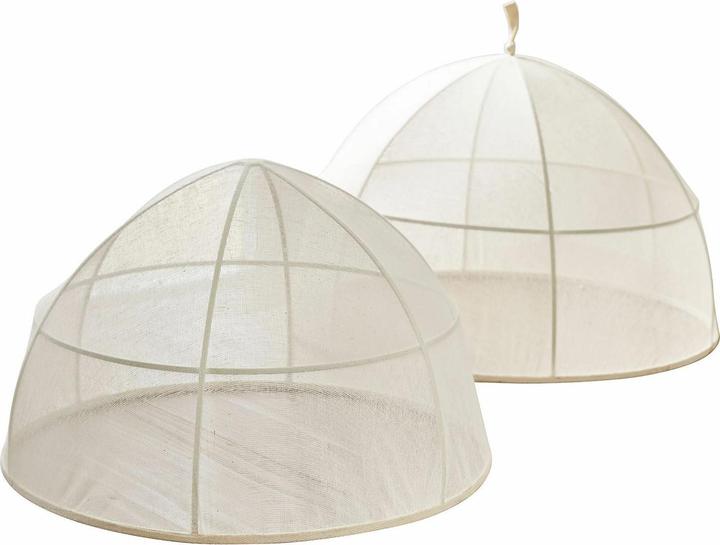 Loberon Abdeckhaube 2er Set Ognéville beige