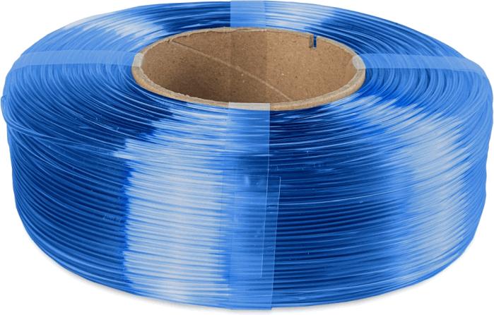 Produktbild The Filament ReFill PETG 1.75mm TRANSPARENT BLUE 1kg (PETG, 1.75 mm, 1000 g, Transparent)