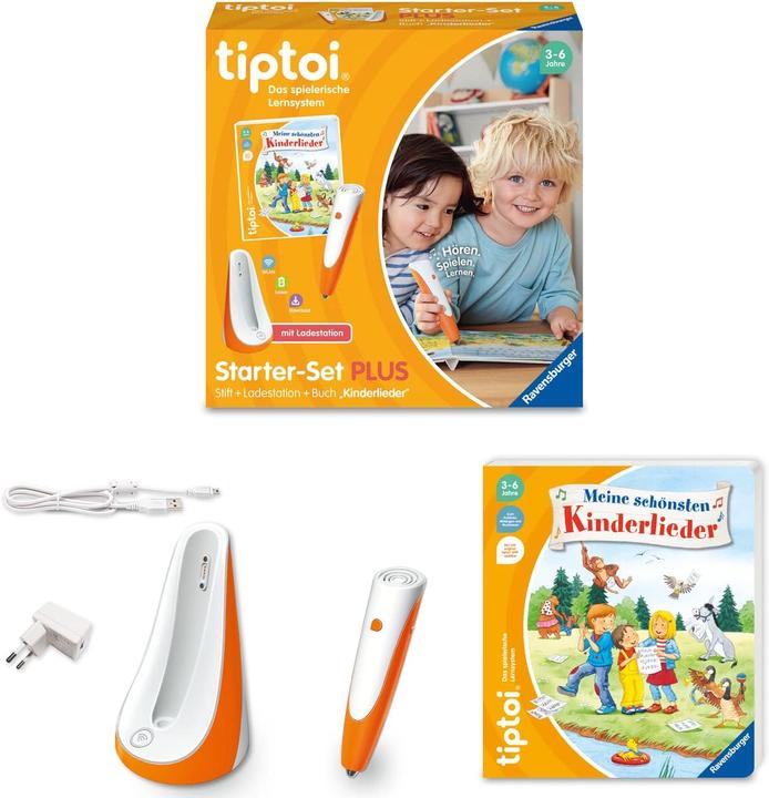 Actual product image Ravensburger Tiptoi Starter-Set + Buch Meine schönsten Kinderlieder (German)