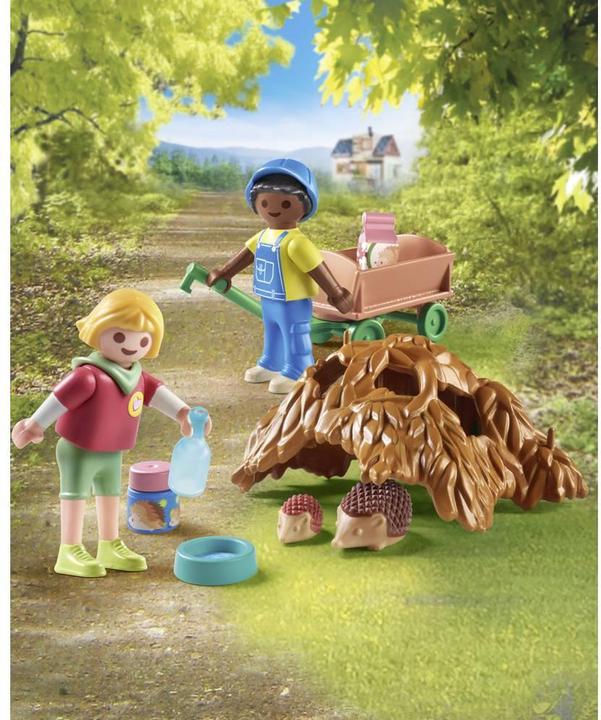Produktbild Playmobil Pflege der Igelfamilie (71512, Playmobil My Life)