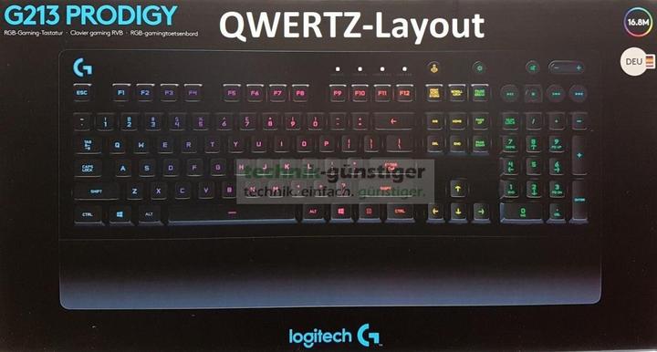 Image du produit Logitech G G213 Prodigy (DE, Filaire)