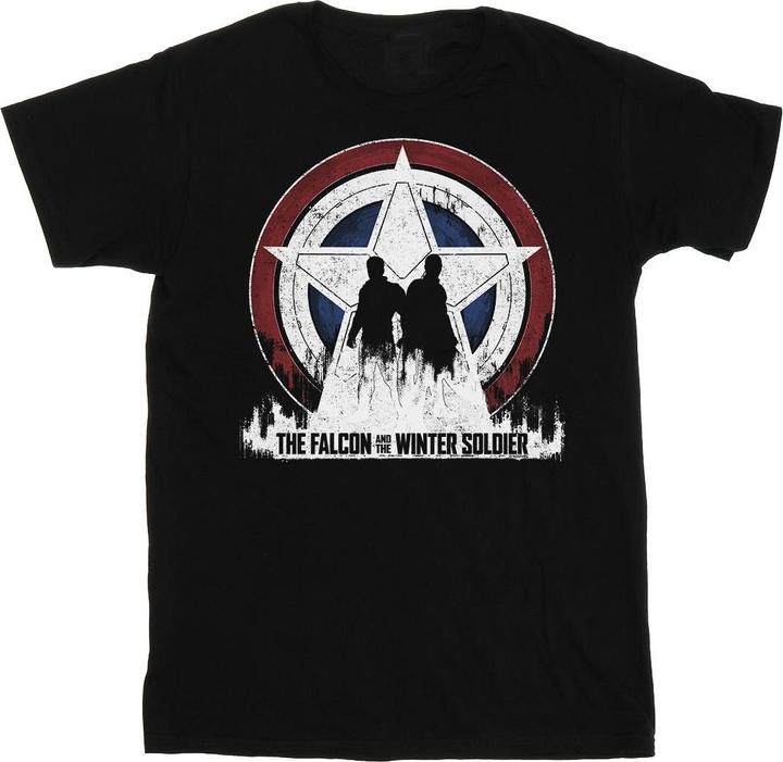 The Falcon And The Winter Soldier Star Silhouettes TShirt (XXL)