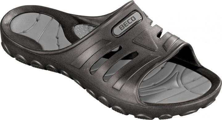 Beco Mules, unisex standard | argento/nero | 45 (45)