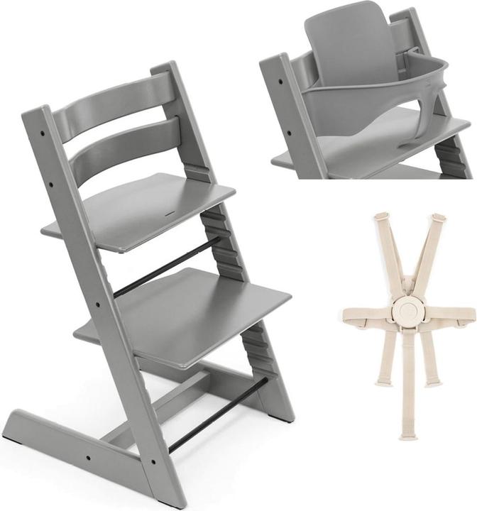 Produktbild Stokke Tripp Trapp Hochstuhl inkl. Baby Set und Gurt (Hochstuhl)