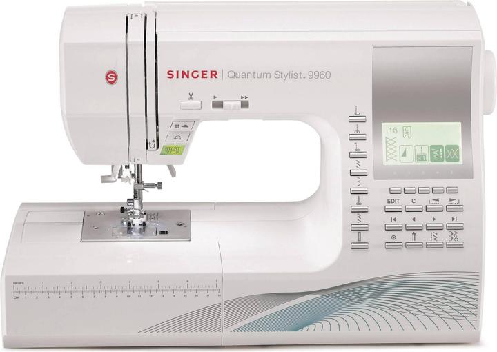 Actual product image Singer 9960 Quantum Stylist Computer free arm