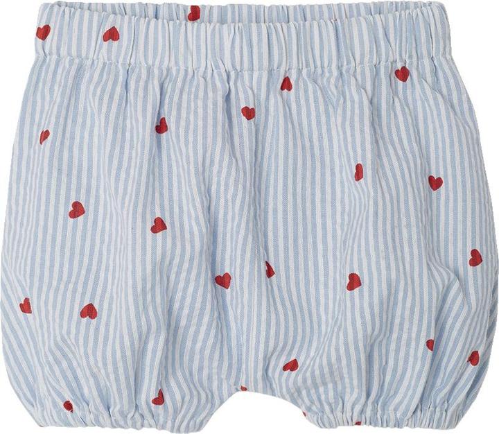 Image du produit Vertbaudet Ensemble bébé en seersucker : robe, short & serre-tête (74)
