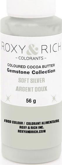 Produktbild Roxy & Rich Kakaobutter stark glitzernd sanftes Silber