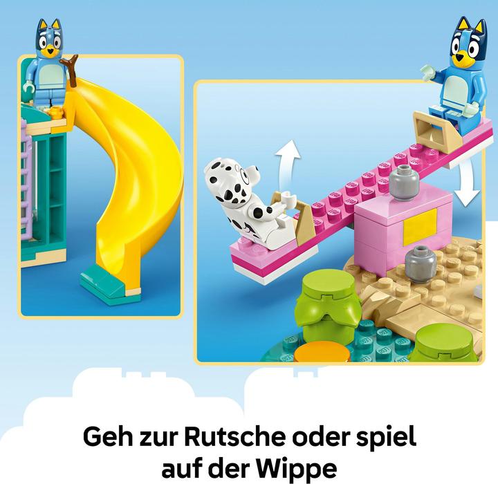 Productafbeelding LEGO Bluey und Chloe auf dem Spielplatz (11201, LEGO Blauwtje)