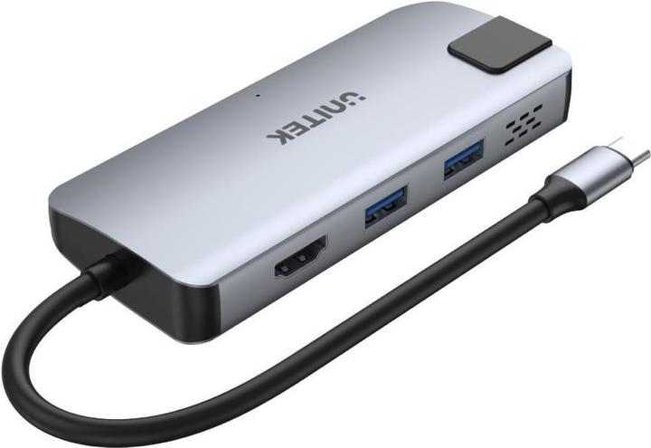 Produktbild Unitek uHUB P5+ USB 2.0 Type-C (USB-C, 2 Ports)