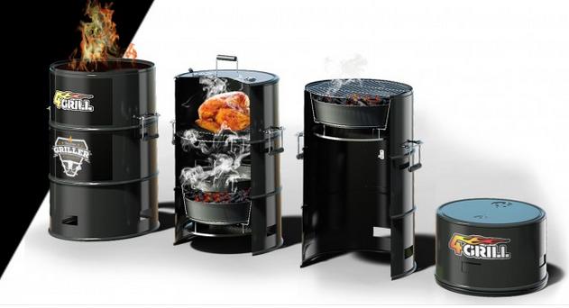 Produktbild FireKing BATAVIA 4Grill 4in1 BBQ (52.80 cm)