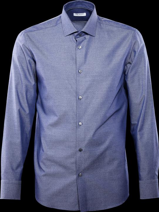 The Basics Hemd Modern Fit Hai bügelleicht denim heri (S)