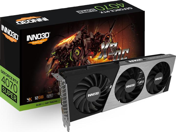 Produktbild Inno3D GeForce RTX 4070 SUPER Twin X3 OC (12 GB)