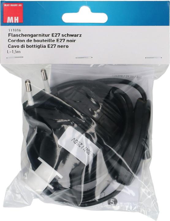 Produktbild Max Hauri Flaschengarnitur (E27)