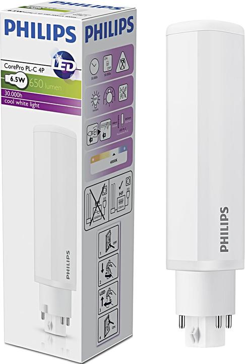 Produktbild Philips Professional CorePro (G24q-3, 9 W, 950 lm, 1 x, F)