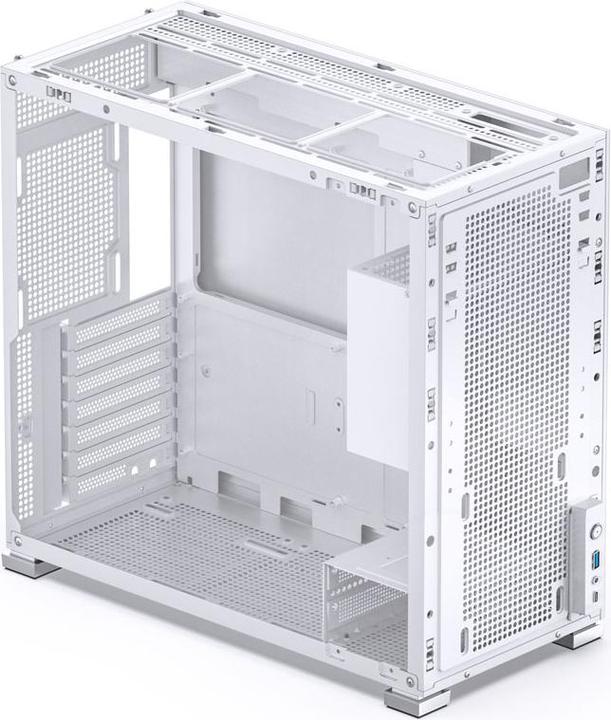 Produktbild Jonsbo D41 ATX Gehäuse, Tempered Glass - weiss (mATX, DTX, Mini-ITX, ATX)