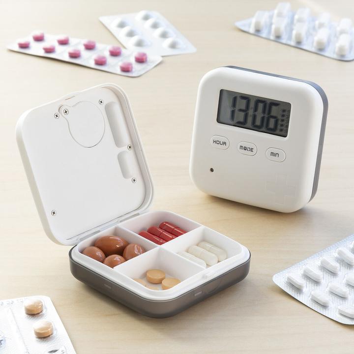 Produktbild InnovaGoods Pillendose mit Alarm - Pilly