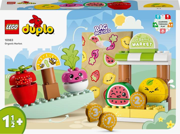 Actual product image LEGO Organic market (10983)