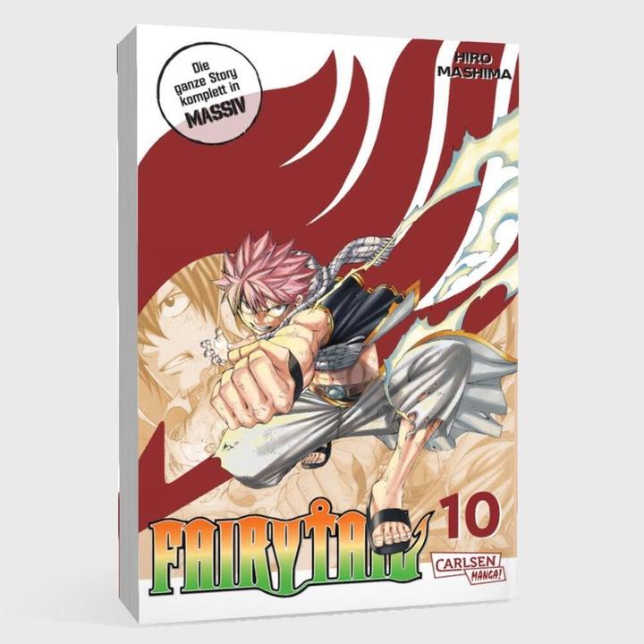 Produktbild Fairy Tail Massiv 10 (Deutsch, Hiro Mashima, 2024)