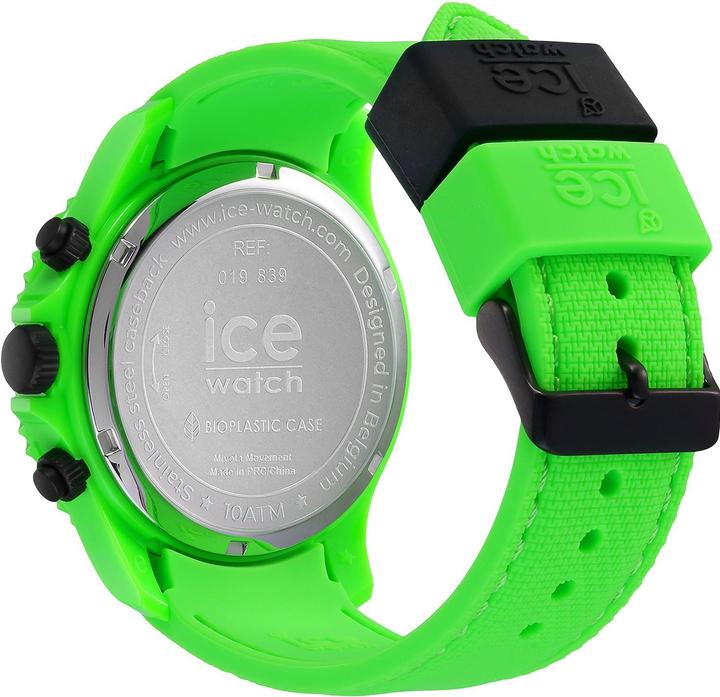 Actual product image ICE Watch Ice Chrono Neon Green (Analogue wristwatch, 44 mm)
