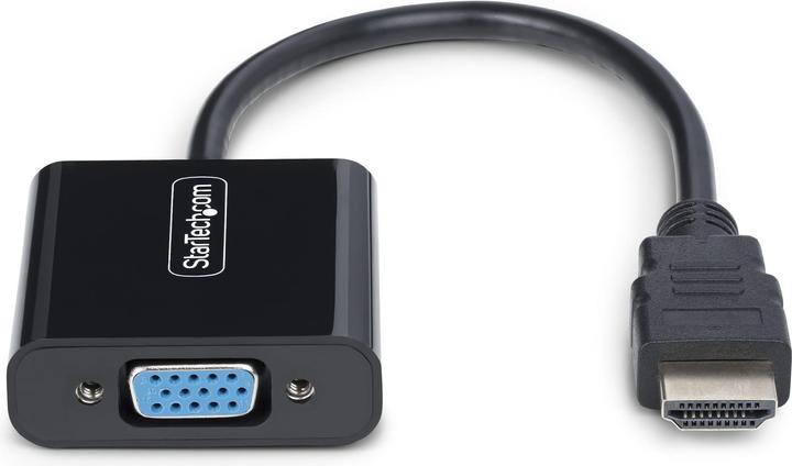 Produktbild StarTech Adap HDMI to VGA Adapter, 1080p (HDMI, 23.40 cm)