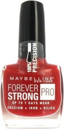 Actual product image Maybelline New York GEMEY MAYBELLINE Forever Strong Pro Nail Polish 505 Forever Red (505 Forever Red)