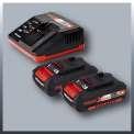 Productafbeelding Einhell TE-CD 18 Li Brushless, 2 x oplaadbare batterij (Oplaadbare batterij)