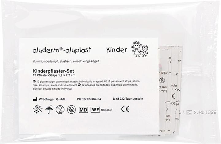 Actual product image Söhngen aluderm aluplast children's plaster set, 12 pcs., single (12 x)