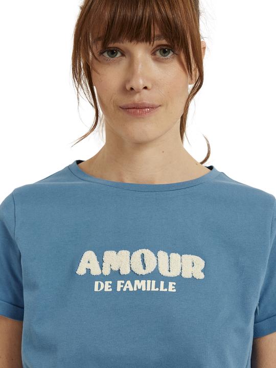 Image du produit Vertbaudet Collection bio : T-shirt grossesse et allaitement avec inscription AMOUR (W32/L34)